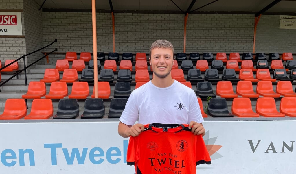 Maikel Jansen speelt komend seizoen in de kleuren van Sparta Nijkerk.