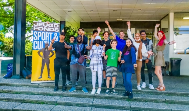 <p>De kinderen waren heel enthousiast en hebben volgens Jermain Bridgewater talent.</p>