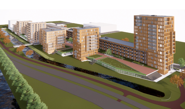<p>Zo gaat het woningbouwplan er uit zien. </p>