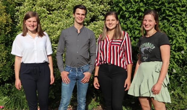 <p>De actiegroep Wij Willen Wonen Putten: (vlnr) Linda van Winkoop, Rick Beijnen, Tessa en Ingeborg Elbertsen.</p>