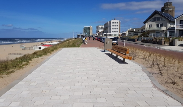 <p>Op de boulevard is al een proefopstelling te zien van hoe het er straks uit komt te zien.</p>