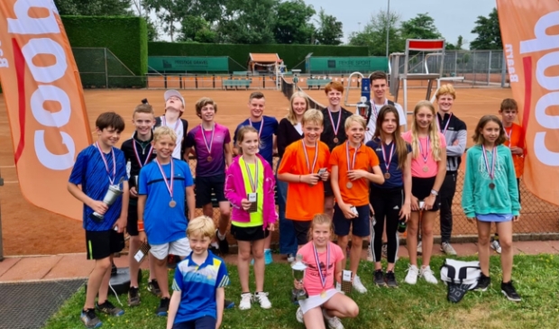 Blije gezichten bij btv De Geeren jeugd clubkampioenschappen 2021