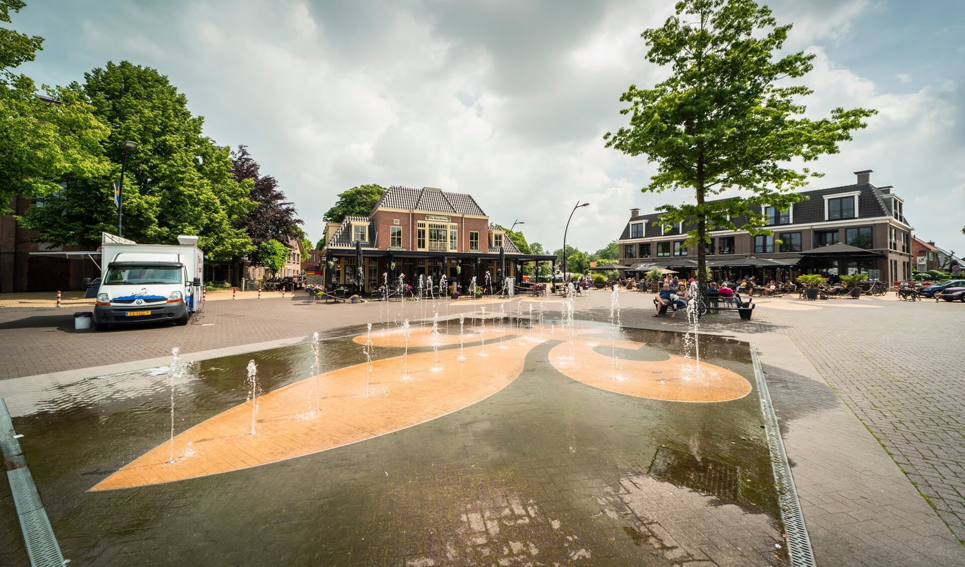 Meer groen, minder auto's en een betere verbinding tussen Bunckmanplein en horecaplein, zijn essentiële onderdelen in de nieuwe centrumvisie Voorthuizen.