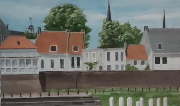 Werk van één van de cursisten