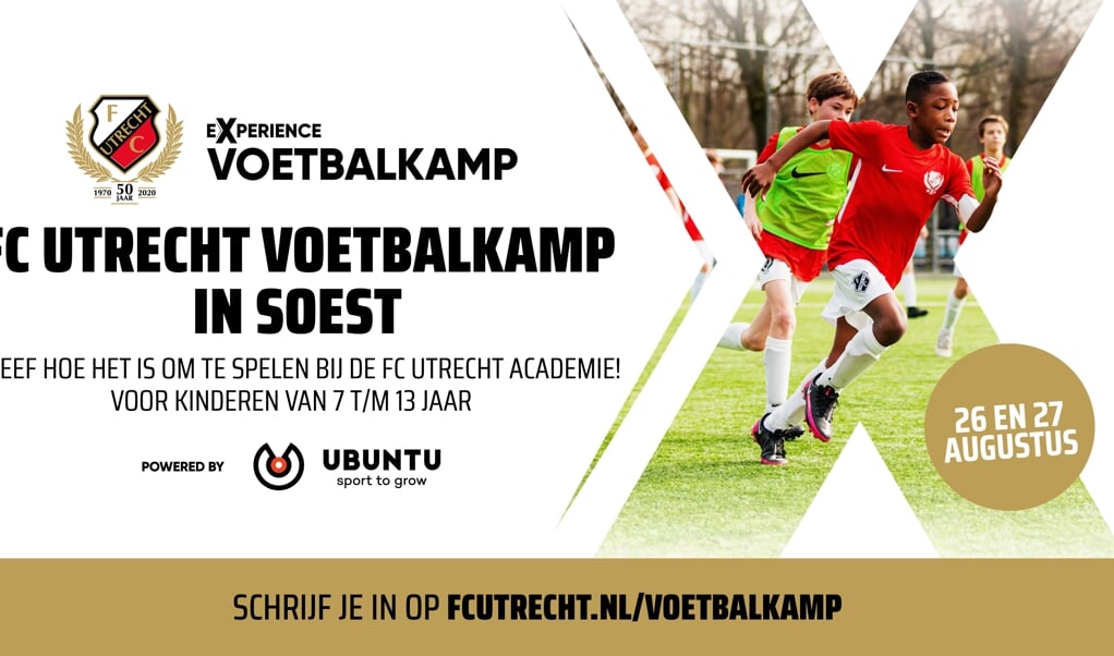 Voetbalkamp van FC Utrecht bij SO Soest