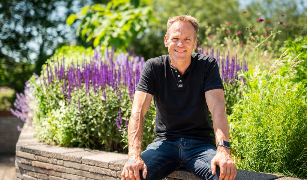 Ontwerper van de tuin is Richard van der Meer (49) uit Stroe