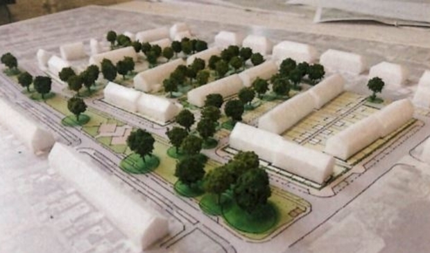 <p>Nieuwbouw aan de Van Zomerenlaan in de Haarwijk</p>
