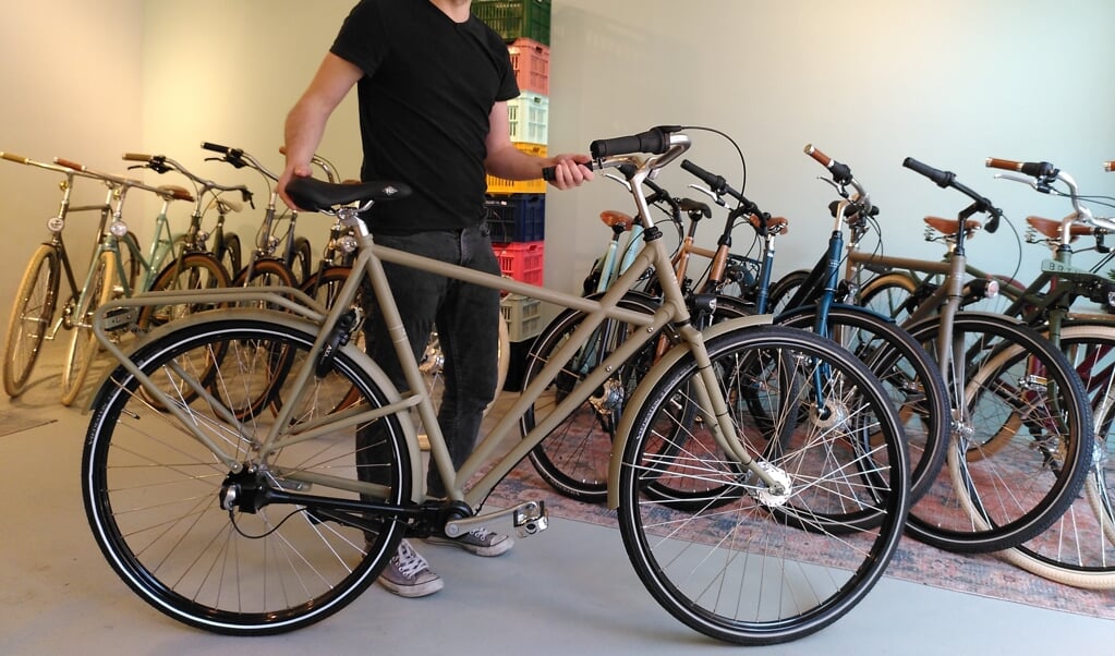 Johan heeft passie voor fietsen met een goed verhaal.