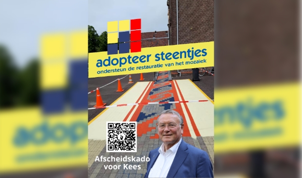 Pastoor Kees van Lent en het Mozaiek op het Kerkplein