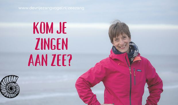 Martje de Voogd aan zee, nodigt je uit voor een zangworkshop