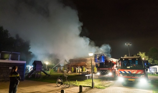 Brand op Camping de Boomgaard