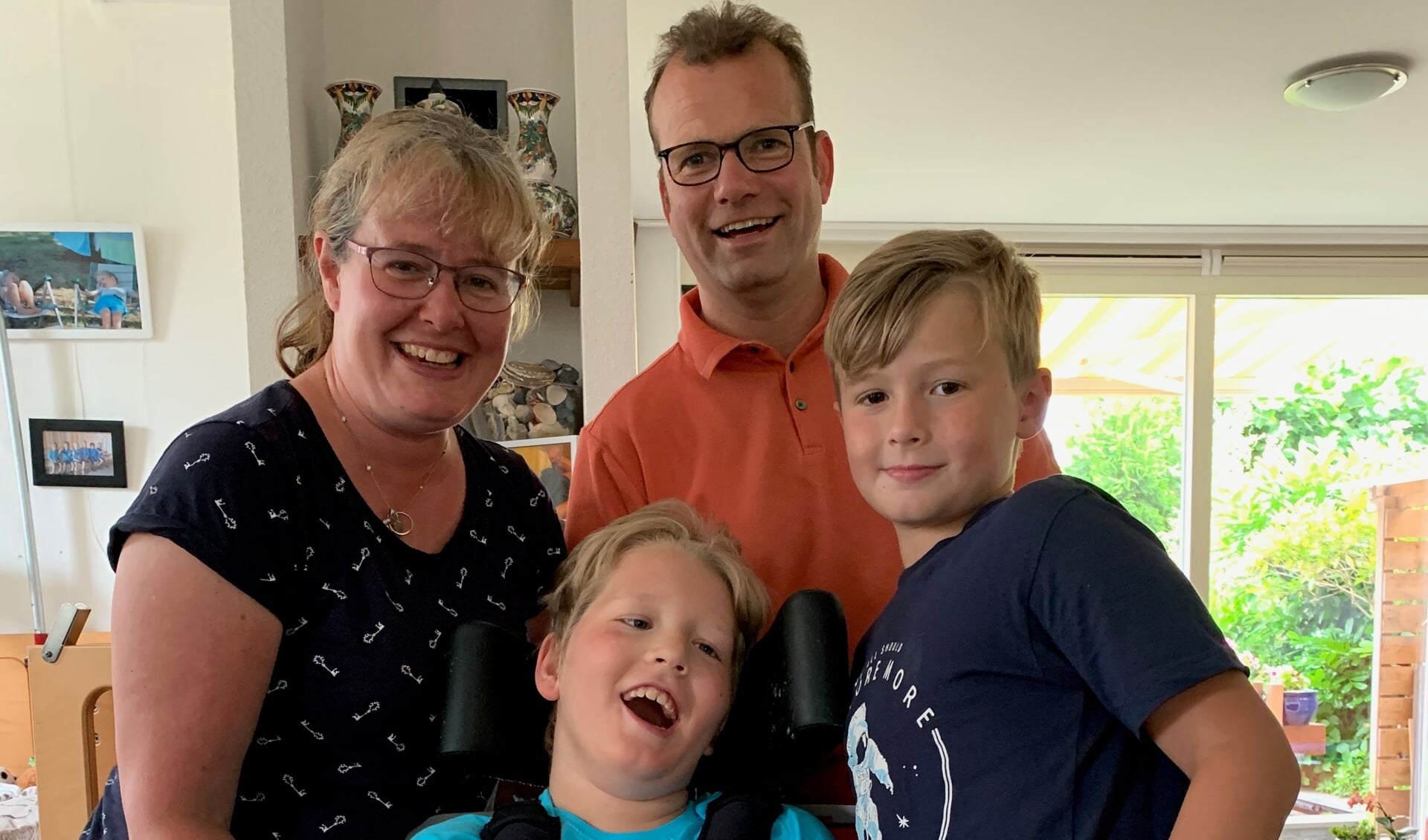 De hartenwens van Dylan en zijn familie uit Leusden gaat in vervulling dankzij een aanvraag van Stichting Zeldzame Ziekten Fonds bij het VriendenFonds van de VriendenLoterij.