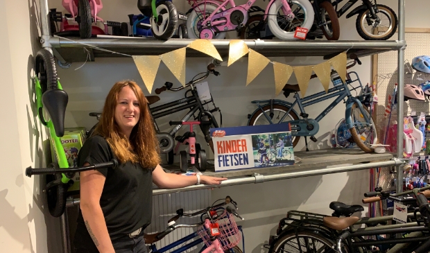 <p>Ook kinderfietsen heeft Bike Totaal Steven Koelewijn op voorraad.</p>