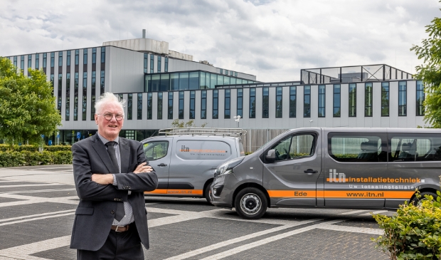 <p>Jan Heijink voor het Technova College in Ede.</p>