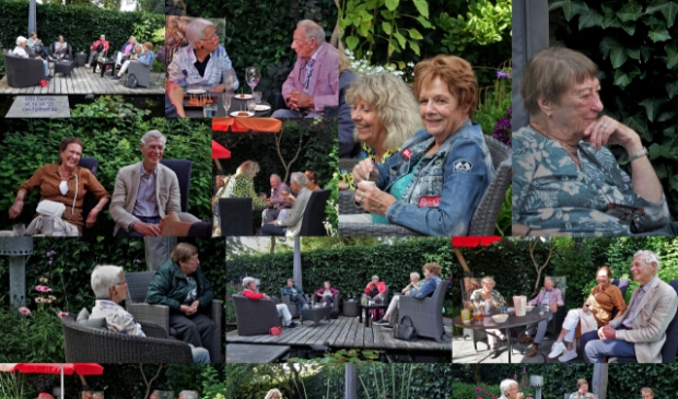 <p>'Effe Buurten' activiteit bij Ria en Wim in Bunnik op 16 juli.</p>
