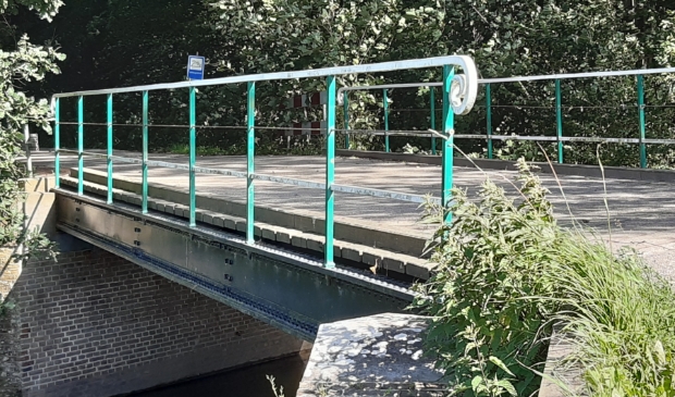 <p>De IJzeren brug over de Kromme Rijn bij Beverweert Werkhoven</p>