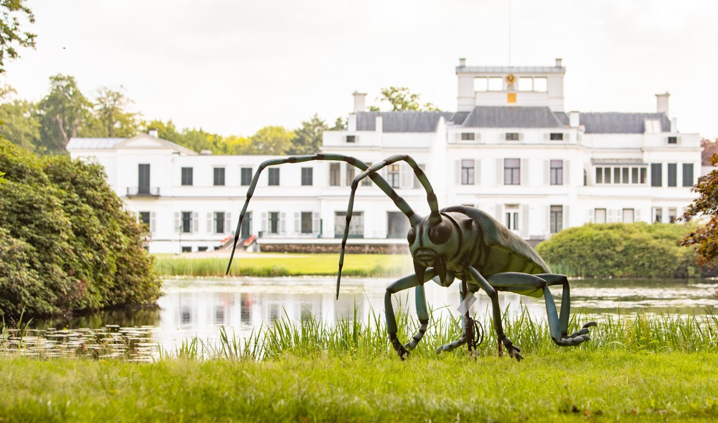 De expositie Big Insects bij Paleis Soestdijk is van 14 juli t/m 22 augustus. 