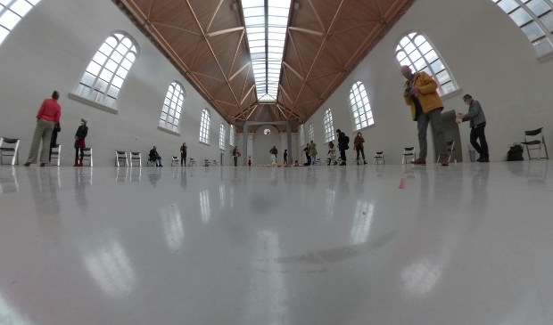 Panoramafoto interieur Elleboogkerk