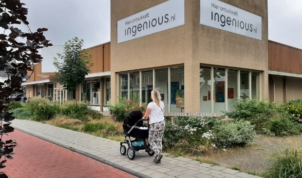 <p>Hier verrijzen appartementen.</p>