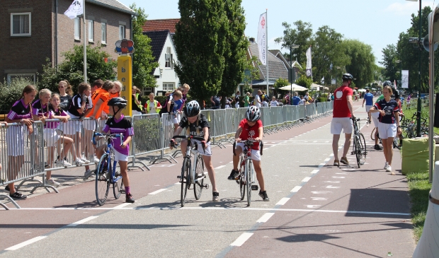 Aan de start