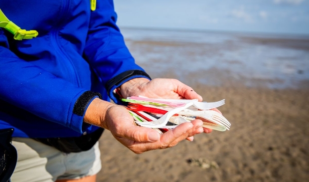 <p>Geen plastic bestek meer in de strandpaviljoens.</p>