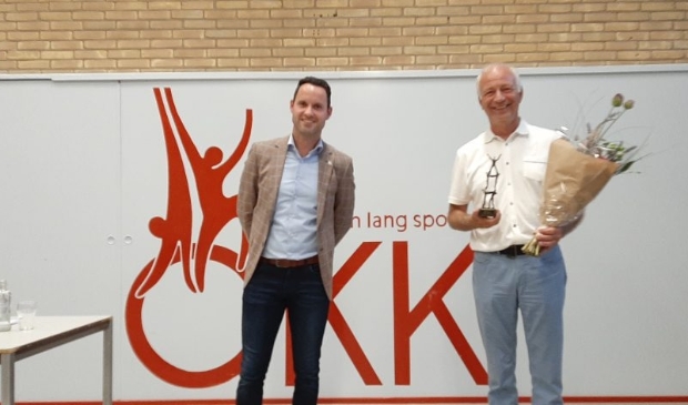 <p>Richard van Noordenne met Johan van Dam.</p>