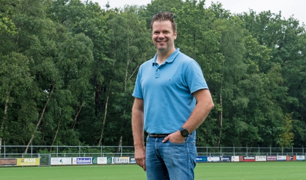Berry van Kruistum ziet de toekomst van zijn SV Harskamp zonnig in.