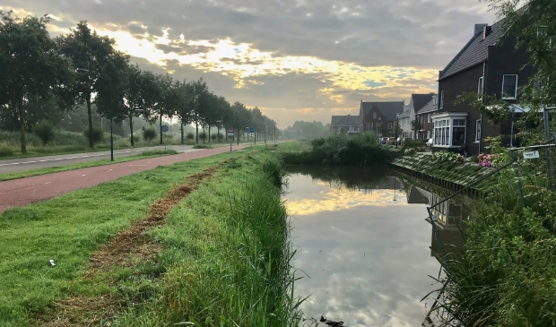 <p>De vroege morgen bij de Blauwe Zoom</p>