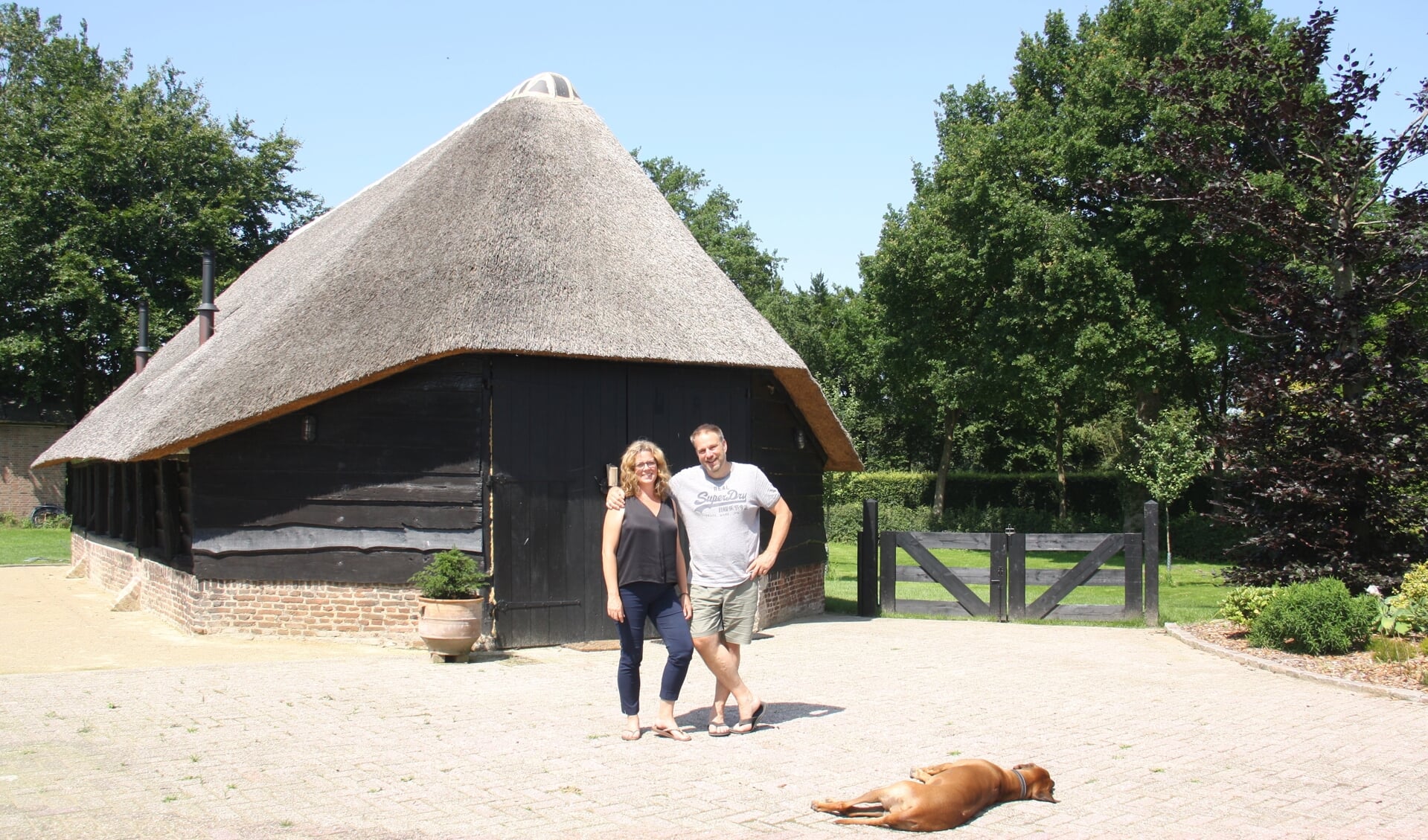 Chantal en Wim bieden met de schaapskooi een bijzondere locatie.