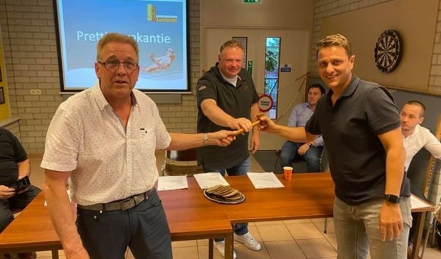 <p>Van links naar rechts: Gerrit de Vrij, Gerhard Blotenburg en Herbert Wagensveld. </p>