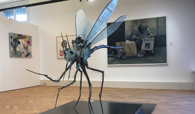 <p>De tentoonstelling met BKR kunst is verlengd tot september</p>