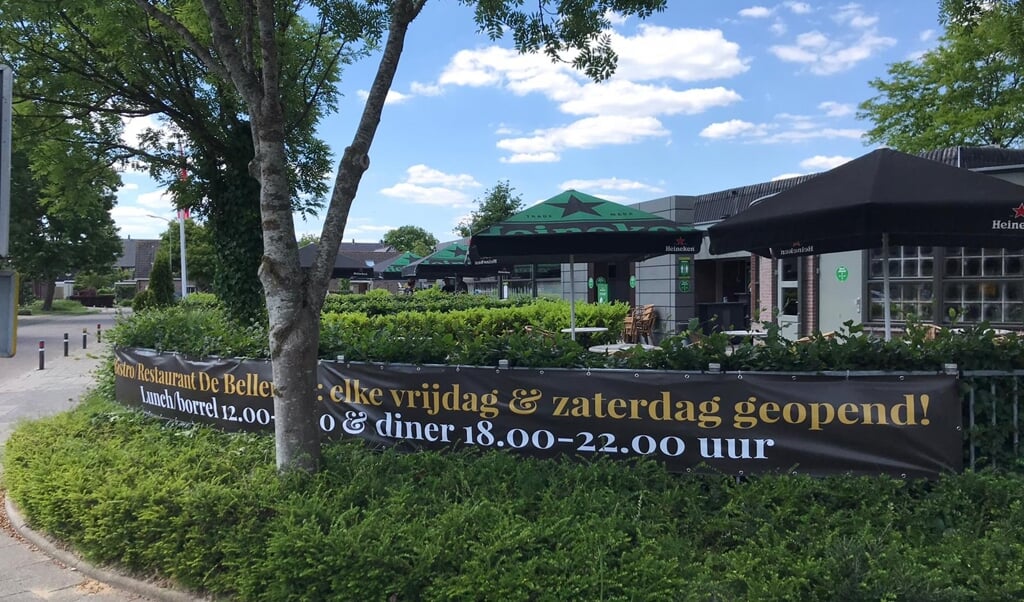 De bistro levert dorpshuis De Belleman in Zwartebroek extra inkomsten op.