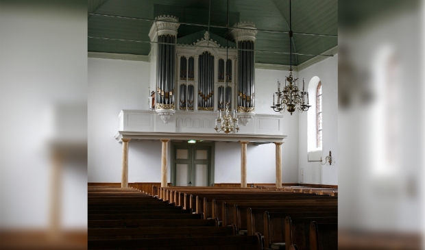 Knipscheerorgel in de Dorpskerk van Woudenberg.