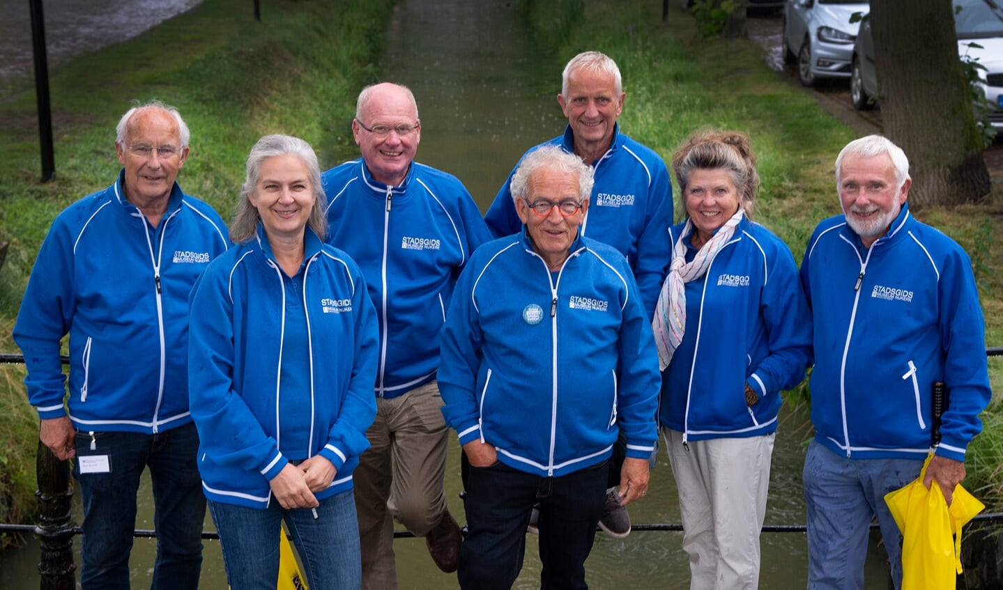 Het stadsgidsenteam van Museum Nijkerk