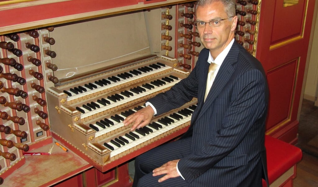 Organist Arjan Breukhoven