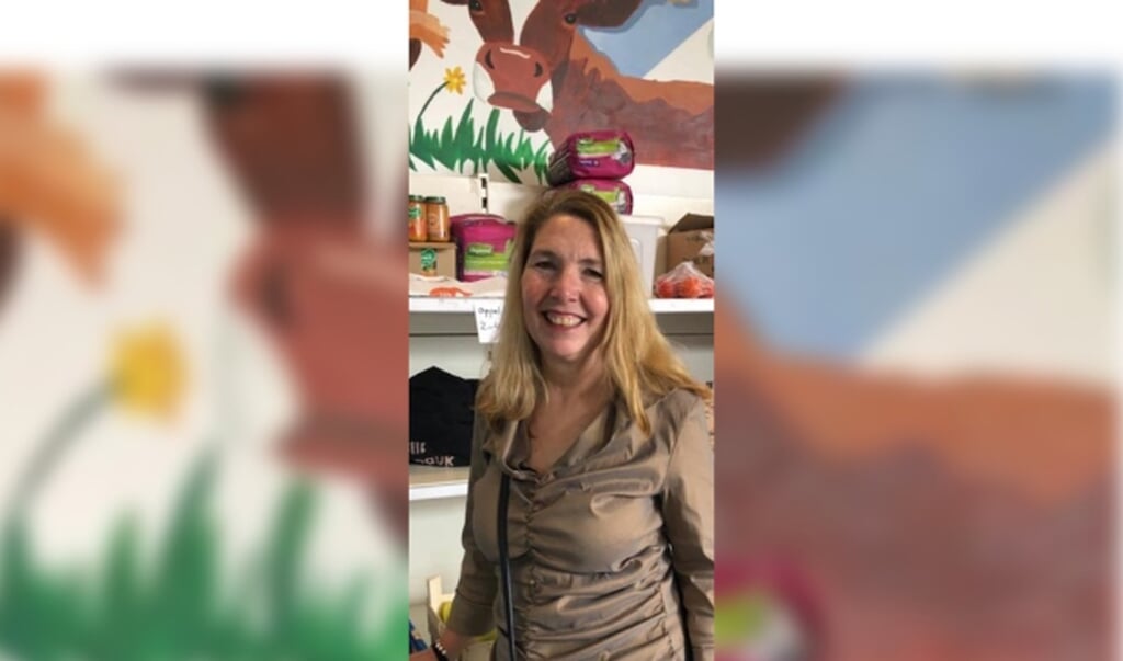 Voedselbankvoorzitter Jolanda van Hulst.