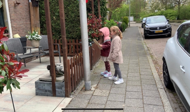 <p>Deelnemers aan de eerste editie van de speurtocht in de meivakantie.</p>
