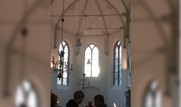 Koor Maartenskerk morgenlicht