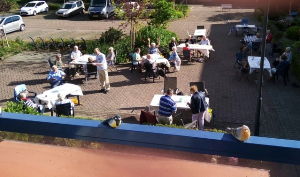 Foto van BBQ vorig jaar.