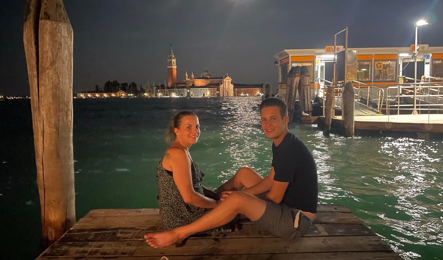 Ismaël en Saphira vonden Venentië een romantische stad.