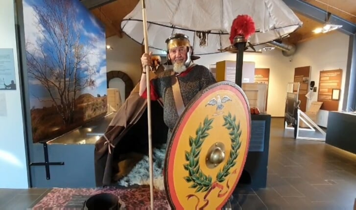 De Romeinse soldaat in Museum Het Pakhuis