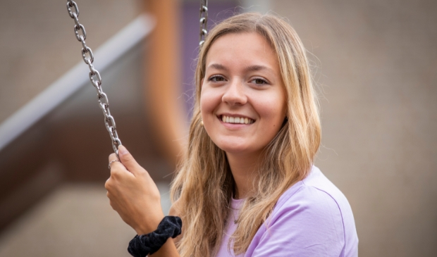 <p>Franciska Rijnhout: ,,Het geeft me energie anderen blij te kunnen maken"</p>