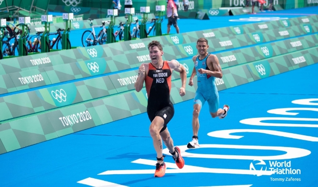 <p>Jorik van Egdom wist met een sterke eindsprint de vierde plaats veilig te stellen voor Nederland. </p>