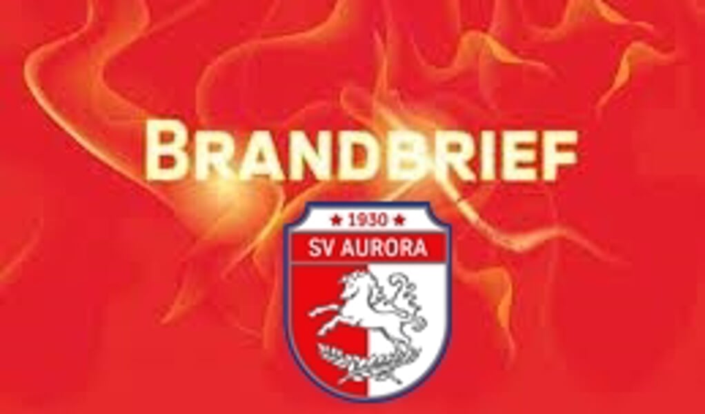 Het bestuur van SV Aurora schreef een brandbrief aan haar leden