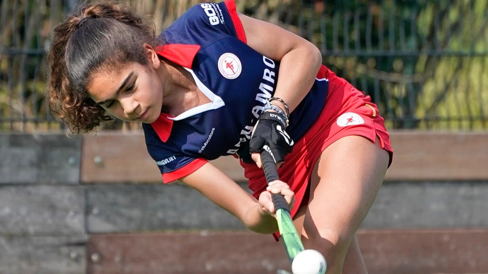 Alicia Franken als speelster van HC Houten