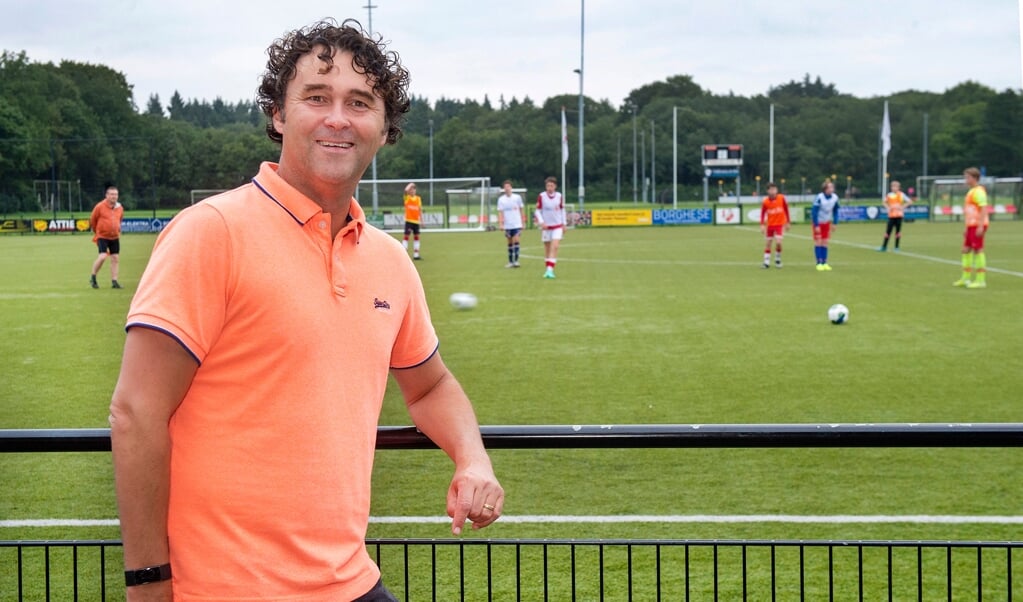 Casper Polak, de nieuwe voorzitter van voetbalvereniging DEV Doorn.