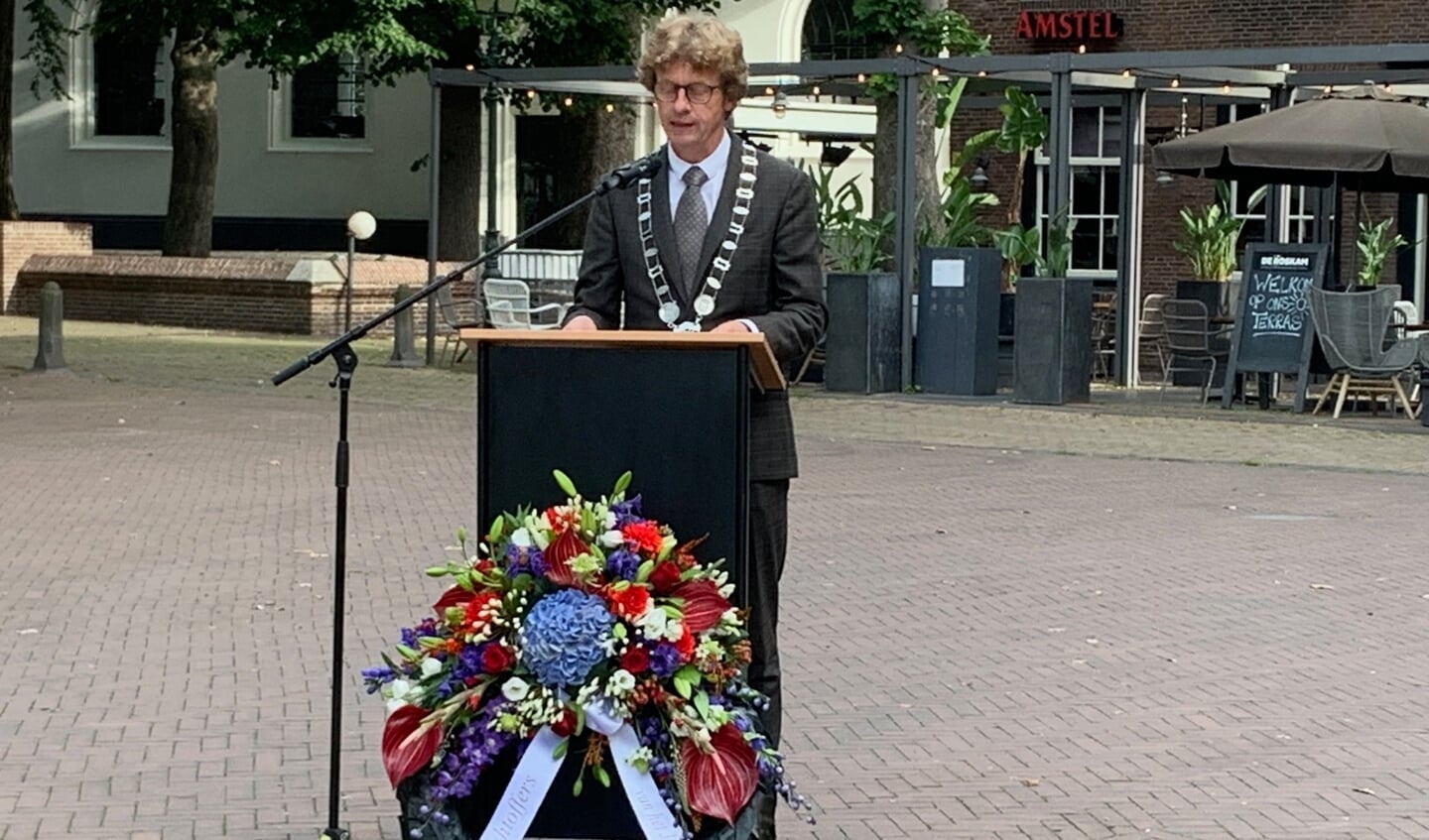 Loco-burgemeester Jan Overweg