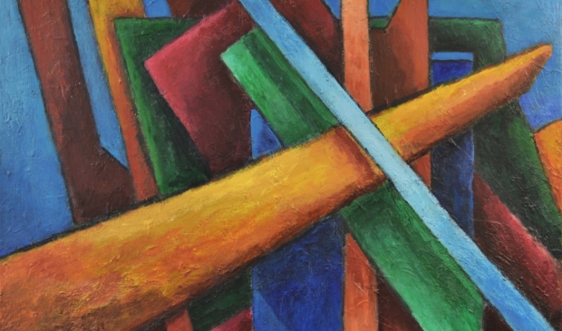 <p>In het werk van Geert Jager is het landschap in zowel figuratieve als abstracte vorm een weerkerend thema</p>