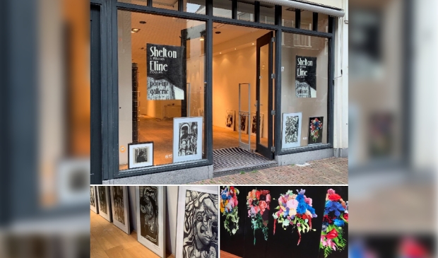 Popupgalerie en werk