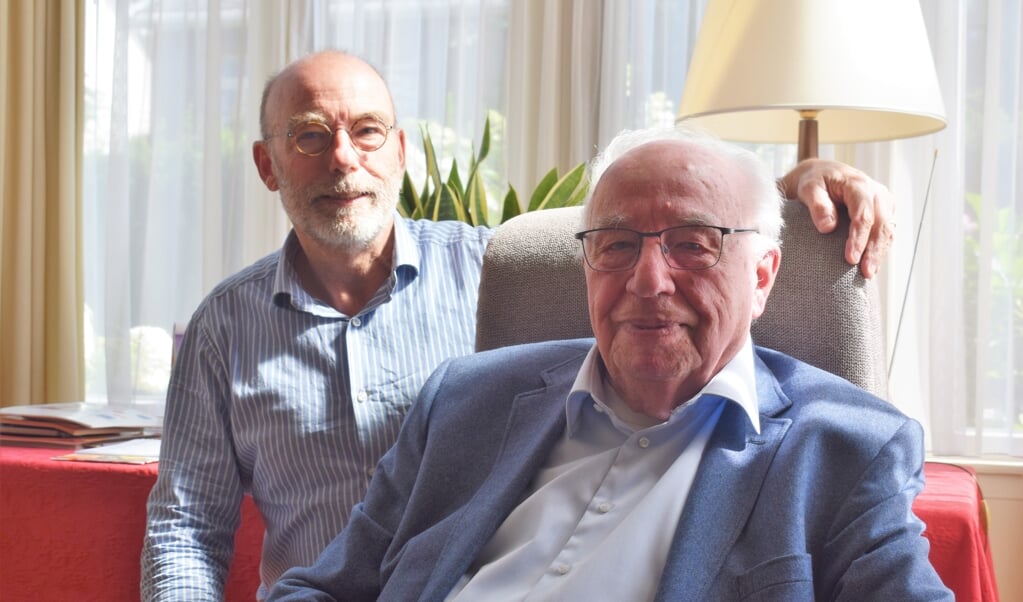 Zoon Boudewijn en vader Jan Schols zijn beiden veteranen.